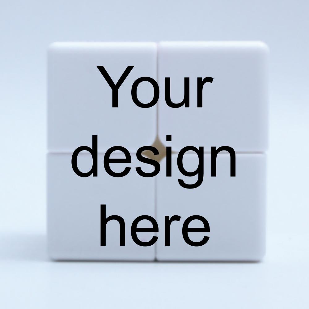 Custom Printed 2x2 Cube – Personalised Puzzle Gift