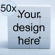  Bulk 4x4 Custom Cubes – 50 Pack for Promotions